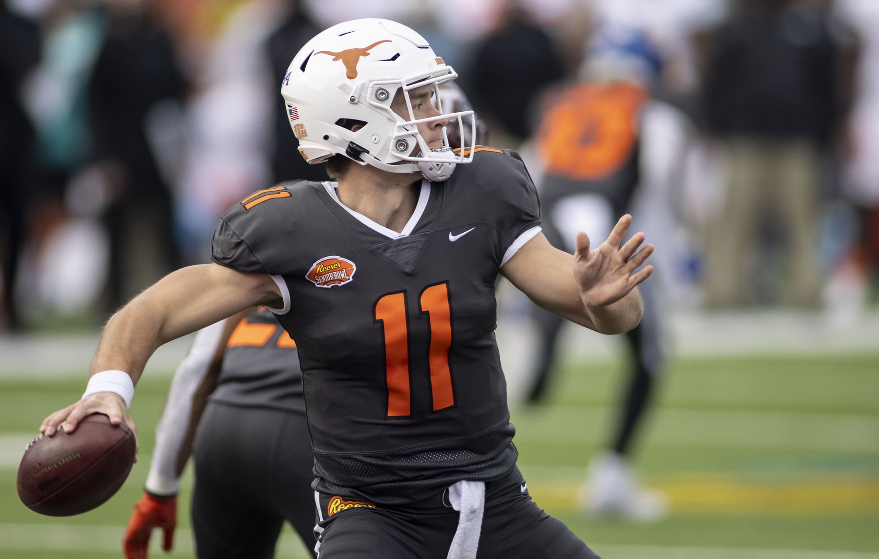 Former Texas quarterback Ehlinger looking ahead to NFL prep