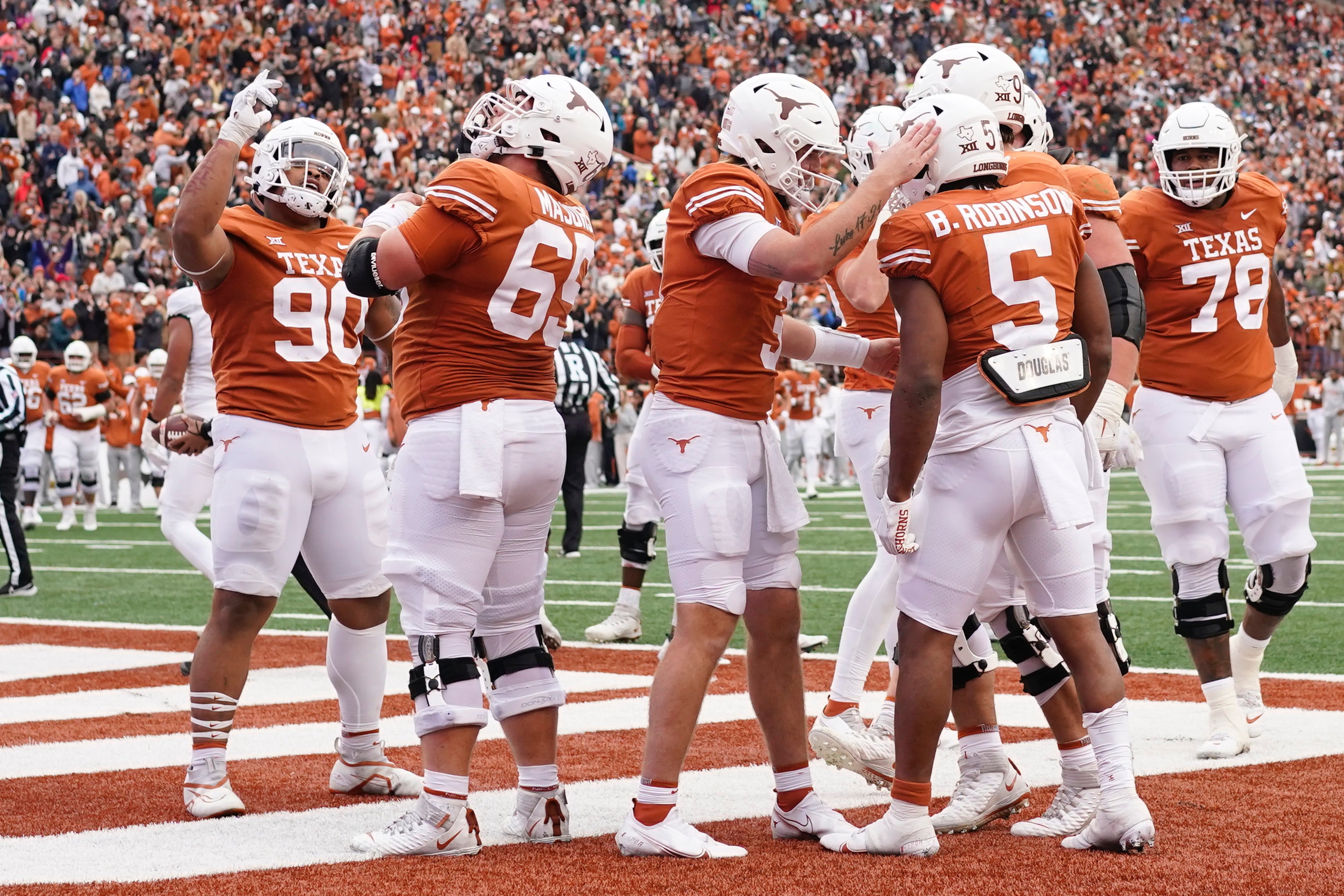 No. 23 Longhorns Claw Their Way To 38-27 Victory Over Baylor - Texas ...