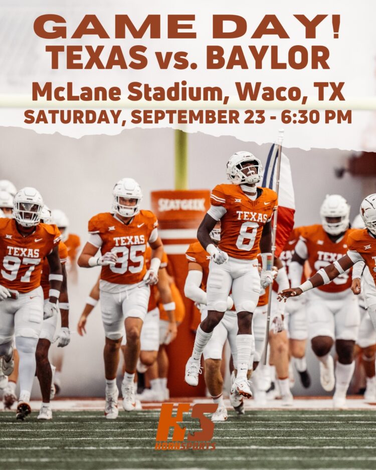 Game Day: #3 Texas Longhorns @ Baylor Bears
