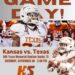 GAME DAY: No. 3 Texas Longhorns vs. No. 24 Kansas Jayhawks