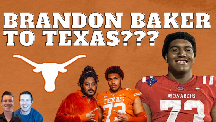 2024 5-Star OL Brandon Baker trending towards Longhorns?