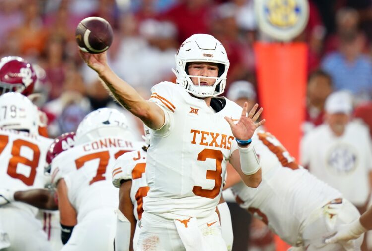 Texas Quarterback Quinn Ewers found his stride in Tuscaloosa