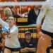 A tight battle versus TCU Volleyball, #6 Texas rebounded to claim victory 