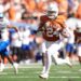 Jonathon Brooks soars in No. 3 Texas’ 40-14 win over No. 24 Kansas