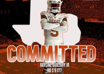 Texas Lands Big Commitment from 2026 Aledo RB Raycine Guillory at Junior Day