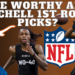 Will Xavier Worthy & Adonai Mitchell be first round NFL Draft picks? [VIDEO]