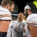 Texas Football’s offensive line named to Joe Moore Award Midseason Honor Roll