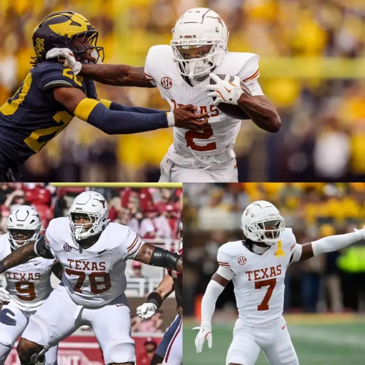 Texas Trio Selected in First Round of NFL Draft