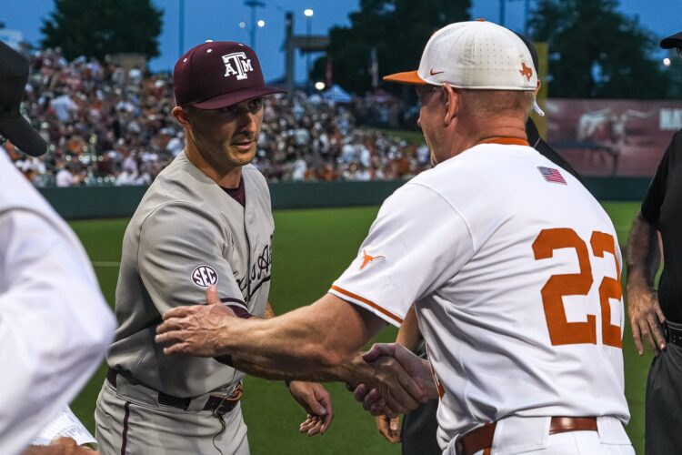 No. 1 Longhorns sweep rival Texas A&M at UFCU Disch-Falk Field