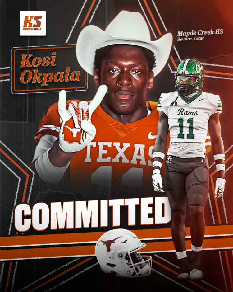 2026 LB Kosi Okpala commits to Texas