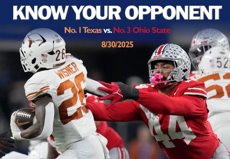 Know Your Opponent: Talking No. 1 Texas vs. No. 3 Ohio State with Buckeye Huddle