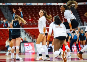 First Top-Ten match of the 2025 Season for No. 5 Texas Volleyball
