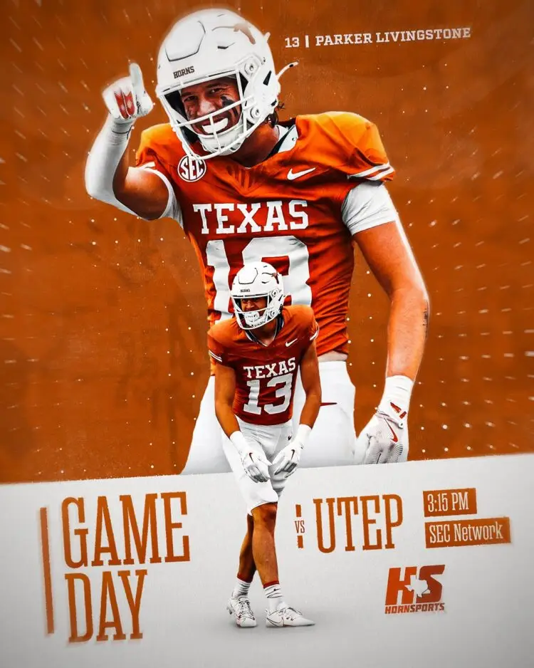 GAME DAY: UTEP Miners @ No.7 Texas Longhorns