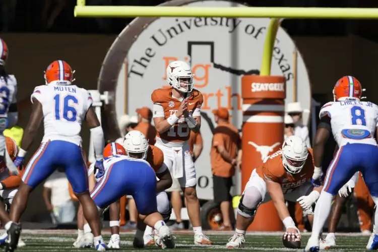 Preview: Following a Bye Week, No. 9 Texas and Florida Set to Clash in Gainesville