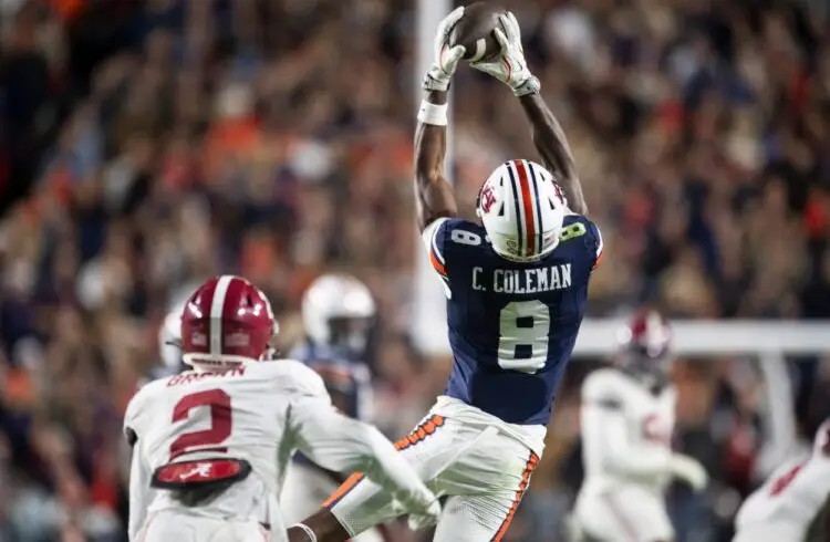 Longhorns land top transfer portal WR Cam Coleman