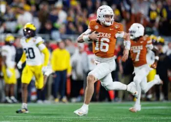 Arch Manning Runs & Guns No. 13 Texas to 41-27 Victory Over No. 18 Michigan