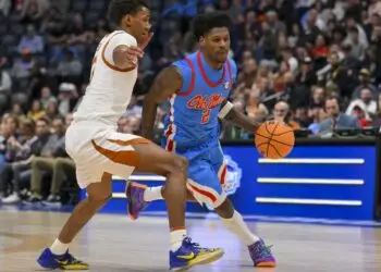 Ole Miss Ends Texas’ SEC Tournament Bid Despite Swain’s Big Night