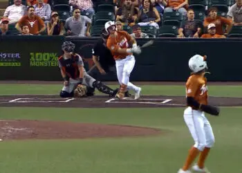 Tinney’s Walk-Off Blast Caps Texas’ Stunning Comeback in 15-14 Thriller over Sam Houston State