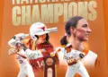 Texas Softball Goes Back-to-Back, Defeats Texas Tech 4-1 for National Title