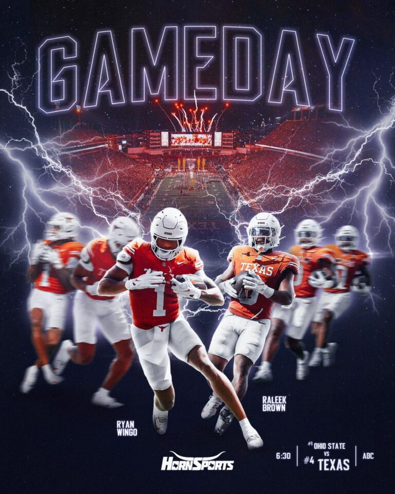 Game Day: No. 1 Ohio State Buckeyes @ No. 4 Texas Longhorns