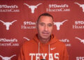 Sarkisian’s Media Presser: Texas Ready for Neyland, the Noise and Even a Presidential Comms Blackout