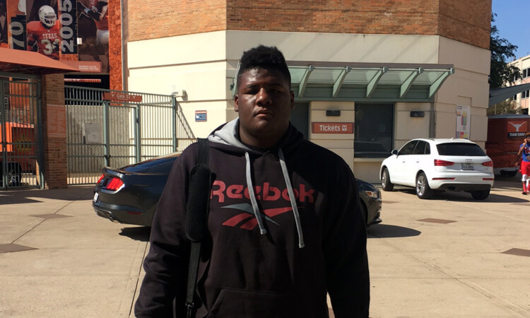 Texas Gets Help In The Trenches: Keondre Coburn Commits To Texas