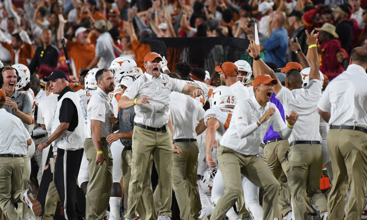 Game Photos from the Texas vs. USC Game