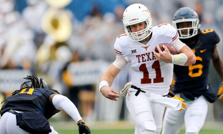 Texas upsets West Virginia 28-14, clenches Bowl berth for First Time since 2014