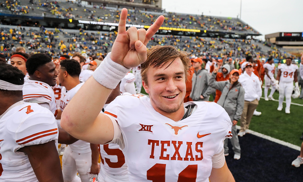 Sights from the Longhorns’ 28-14 win over West Virginia in Morgantown