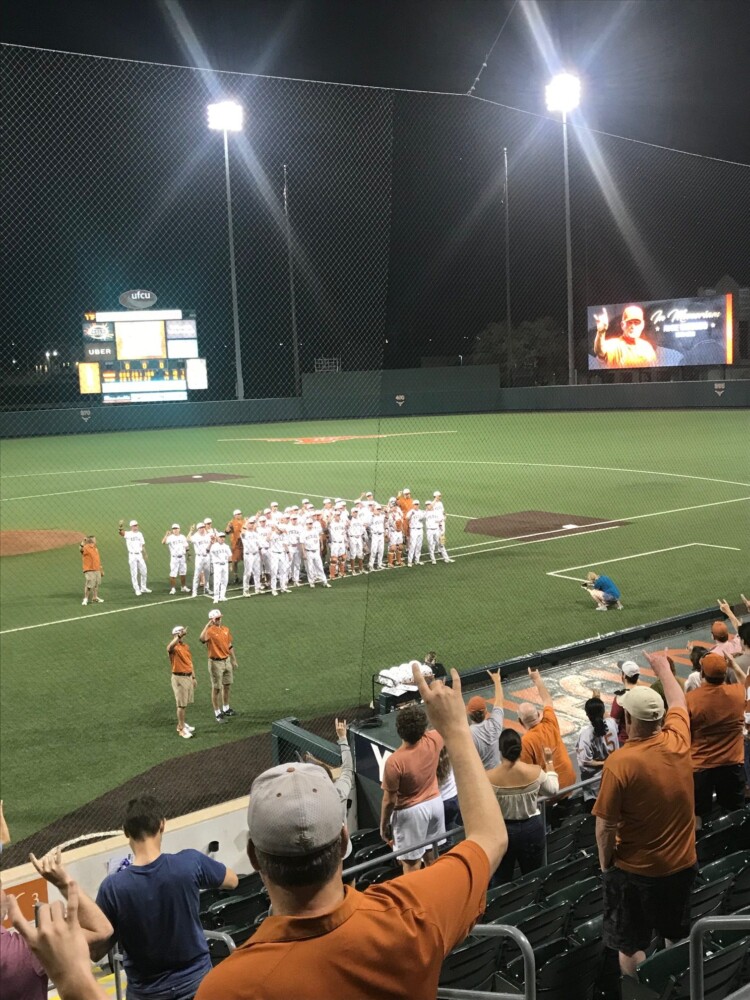 Texas Baseball wins conference opener over Kansas, 14-4