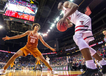 Longhorns fall to #14 Red Raiders in Big 12 Quarterfinals 69-73