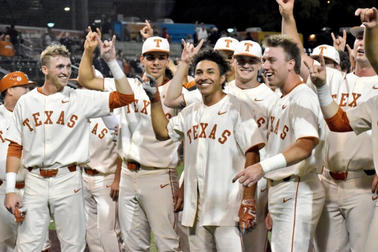 David Hamilton’s walk-off grand slam gives Texas a wild 11-10 win over Texas State