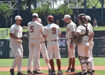 Despite an early exit in the Big 12 Tournament, Texas is still in position to host a Regional