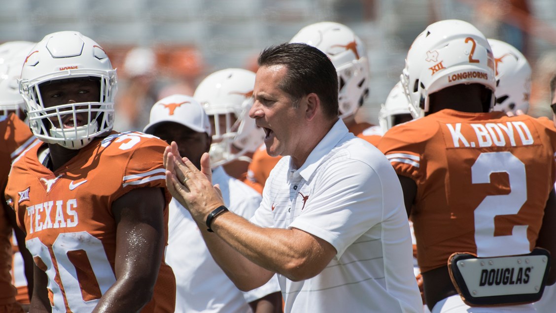 Texas Offensive Coordinator Tim Beck won’t make trip to Manhattan, Kansas
