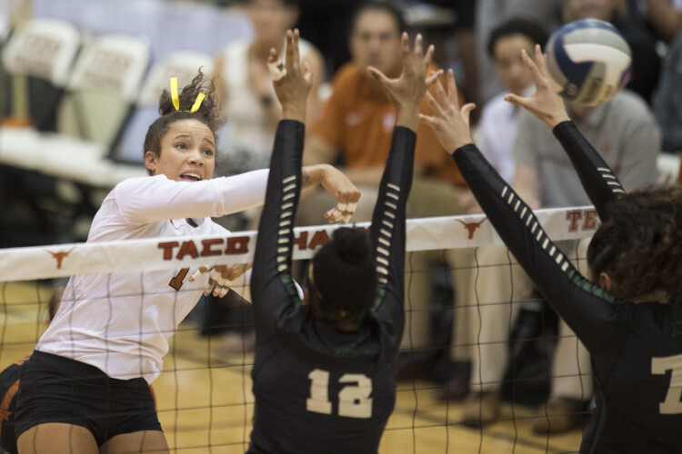 Point Texas:  Longhorns Sweep Bears in Home Conference Opener