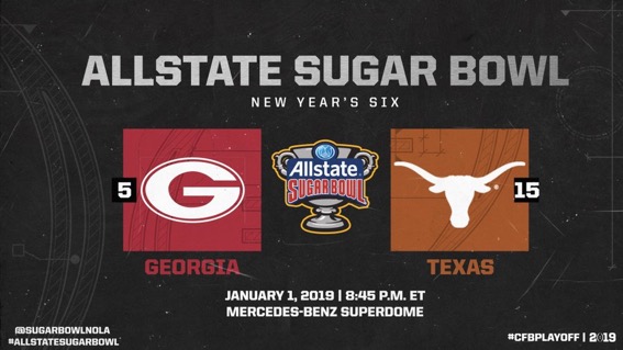 Initial Thoughts: Texas to play Georgia in Sugar Bowl