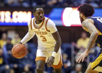 Sights from the Hardwood: Texas 75, West Virginia 53