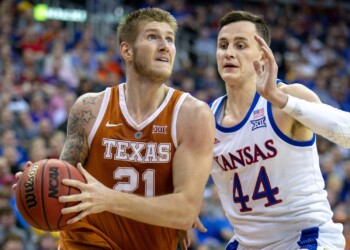Jayhawks drop Longhorns 65-57 in Big 12 Tournament Quarterfinals