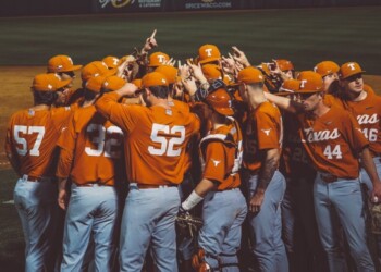 Texas Pitchers Combine for Rock Solid Performance in Home Win over Rice