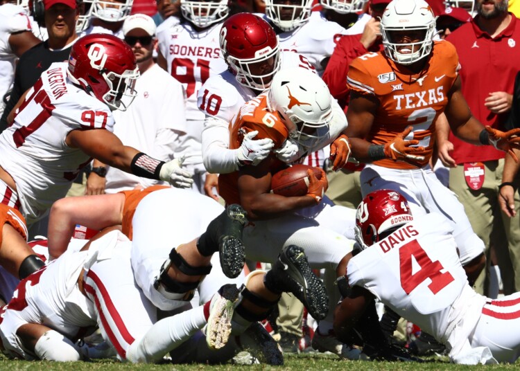 Sights from the Field: #6 Oklahoma 34, #11 Texas 27