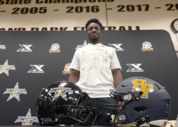 2020 commit LB Prince Dorbah talks All-American Game at jersey ceremony