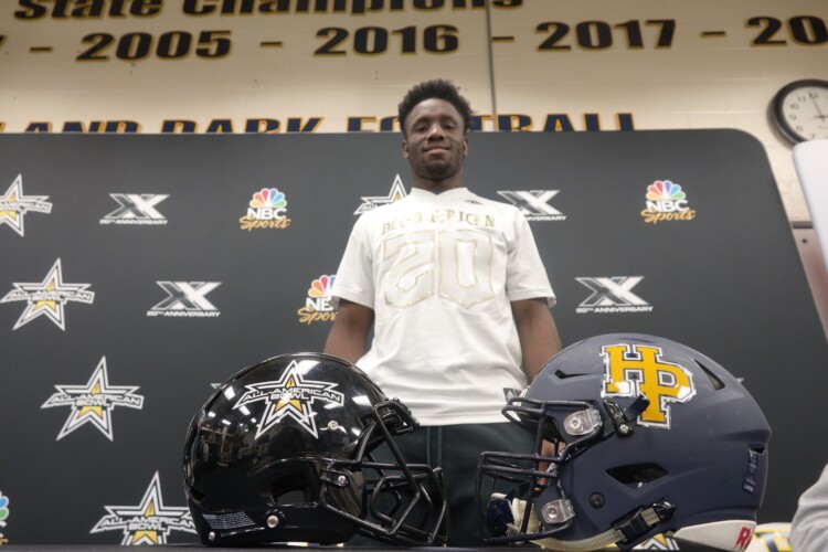 2020 commit LB Prince Dorbah talks All-American Game at jersey ceremony
