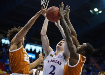 Texas secures biggest win of the season with 84-59 blowout of Kansas