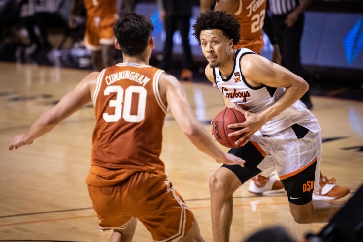 Poor offensive showing dooms Texas in 75-67 loss to Oklahoma State