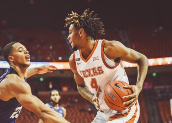 Strong defensive effort leads Texas past TCU, 70-55