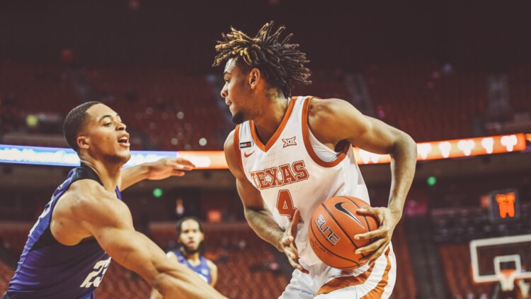 Strong defensive effort leads Texas past TCU, 70-55