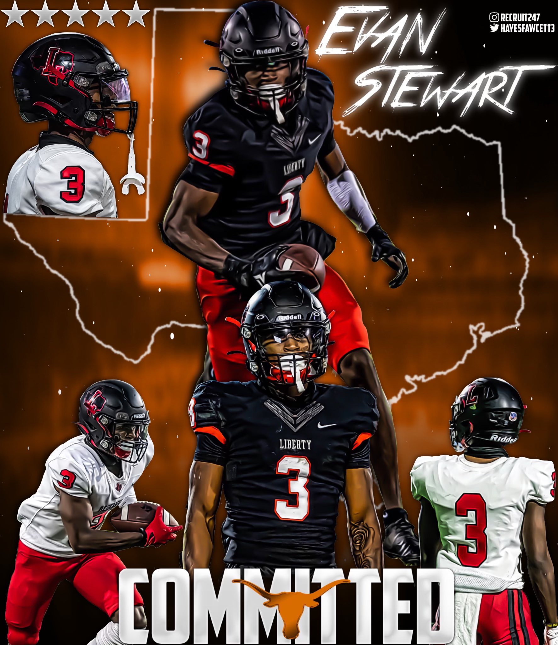 Longhorns land 2022 four-star WR Evan Stewart, and make recruiting changes