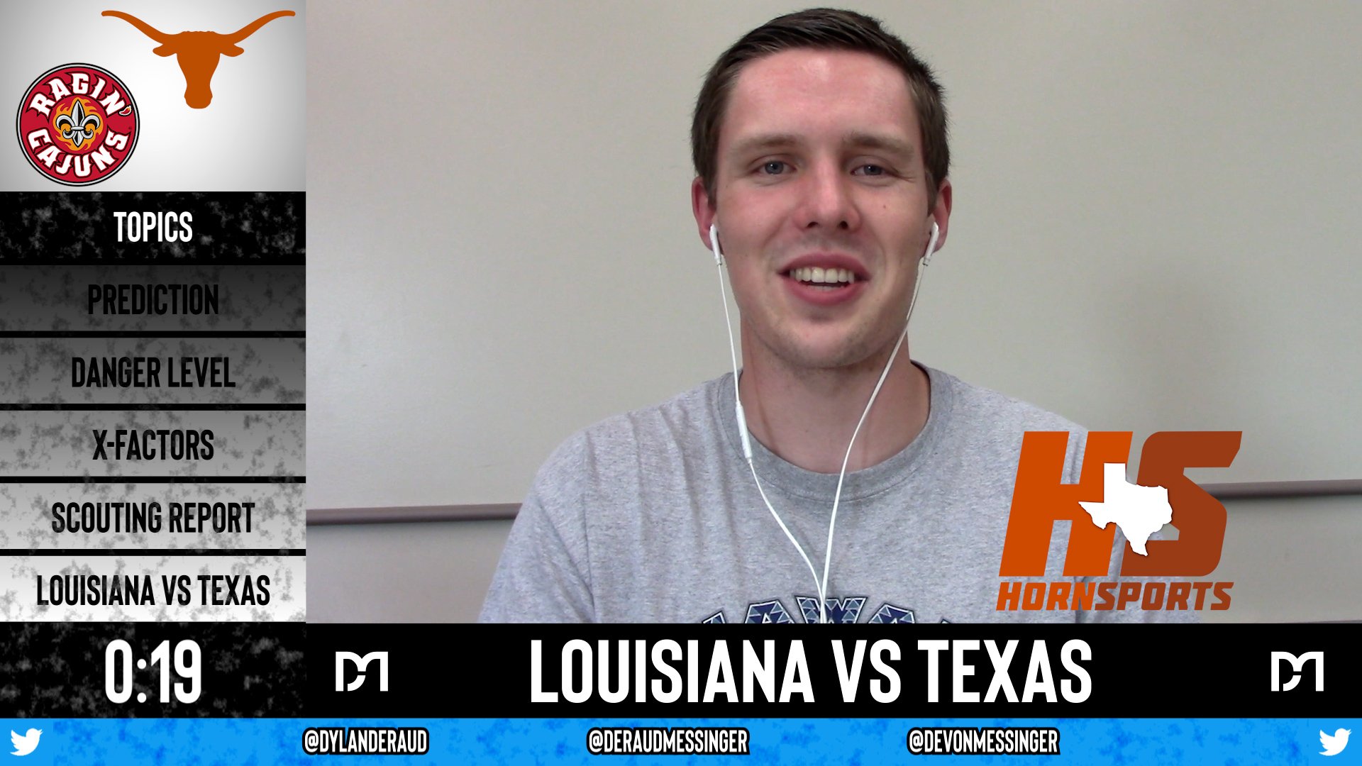 Messinger’s prediction for #23 Louisiana vs #21 Texas