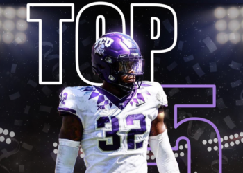 TCU transfer EDGE Ochaun Mathis names Longhorns as finalist