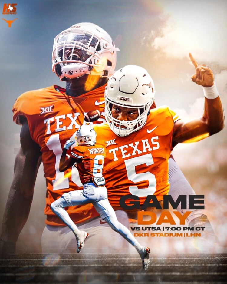 GAME DAY:  UTSA Roadrunners @ #21 Texas Longhorns